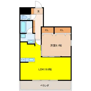 VIVANT【7階】の間取り