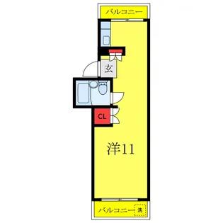 メゾンエーグレット【3階】の間取り