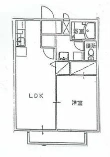 エスポワール久米【2階】の間取り