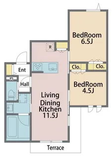 ルミエールテラス【3階】の間取り