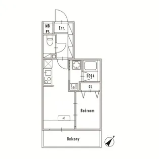 GRAN PASEO OSHIAGEII【2階】の間取り