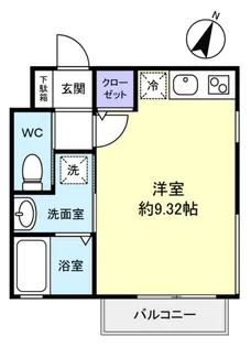 ワタナベビル【2階】の間取り