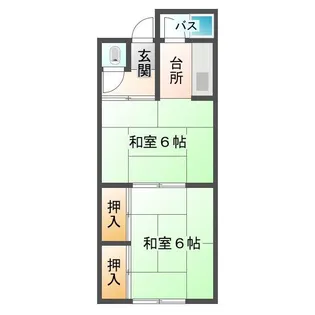 山甚ホーム【1階】の間取り