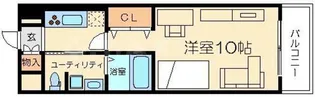 Re-be東三国【8階】の間取り