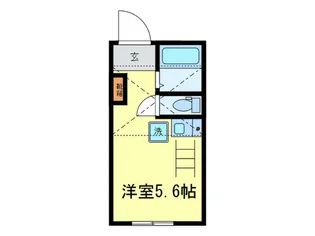 ファンズ妙蓮寺【2階】の間取り