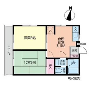 ドミール・K【2階】の間取り