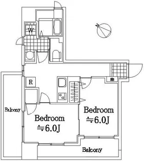 ファーストクラス子安駅【2階】の間取り