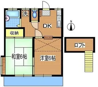 ドミール向台【1階】の間取り