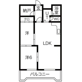 ロイヤルメゾンHAMADA【4階】の間取り