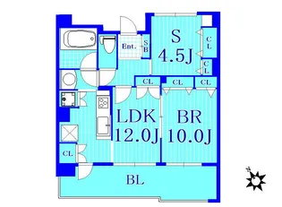 クリオ横浜保土ヶ谷【5階】の間取り