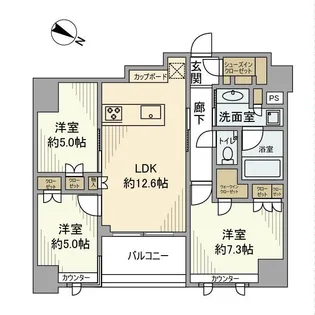 東京都中央区日本橋堀留町2【マンション】の間取り