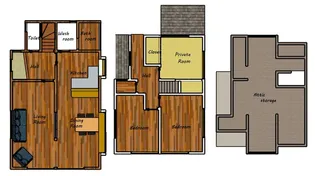 埼玉県狭山市大字上赤坂【一戸建】の間取り