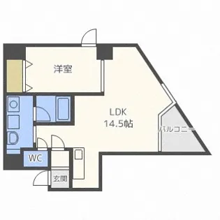 シャンドール宮の森【9階】の間取り