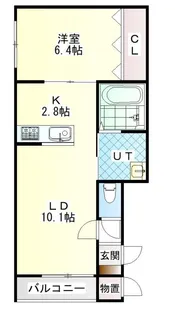 フォルテッシモ(ff)【3階】の間取り
