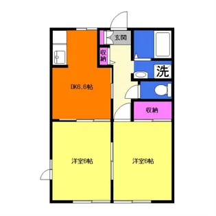 グランドール【1階】の間取り