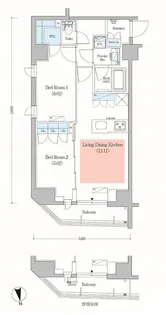 アーバネックス日本橋馬喰町【3階】の間取り