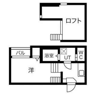 メゾン・フランク【1階】の間取り