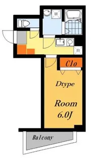 東京都日野市新町1【マンション】の間取り
