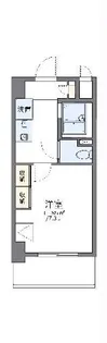 レオパレス伸夫【4階】の間取り