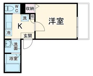 インディゴノワール川越【3階】の間取り
