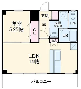 リカ・ベルク【1階】の間取り