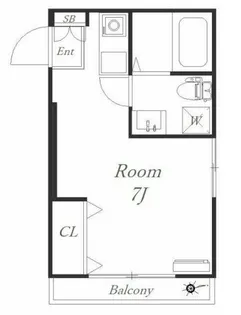 ダイヤモンドヒルズ阪東橋【2階】の間取り