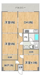 辻産業第1ビル【5階】の間取り