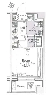 ブライズ恵比寿【1階】の間取り