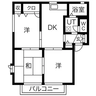 フローレンス D棟【2階】の間取り