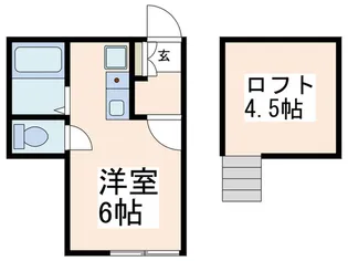 G・Aヒルズ藤ヶ丘【2階】の間取り