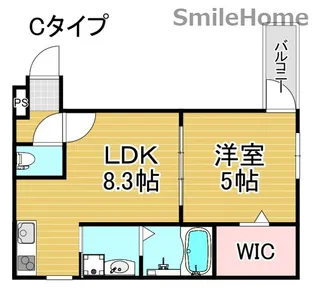 フジパレス エン【1階】の間取り