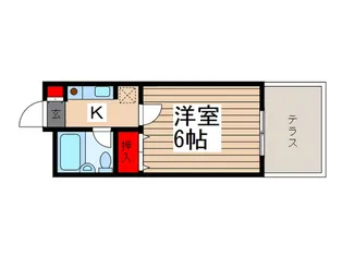 アルファネクスト上本郷【1階】の間取り