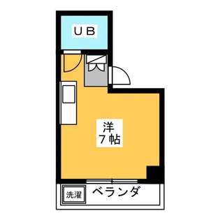 パークサイド関口【6階】の間取り