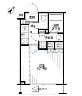 プレール・ドゥーク志村坂上【2階】の間取り