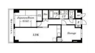 川崎スパマンション【12階】の間取り