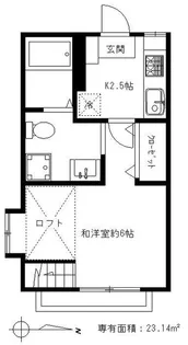 ヴェルデ烏山【2階】の間取り