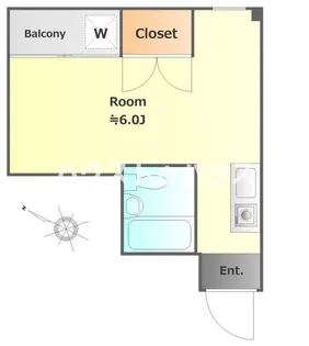 シリウス東十条【3階】の間取り
