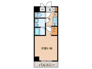 Lancia Heian【3階】の間取り