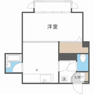ノースコート18【4階】の間取り