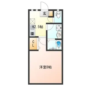 サブライムユース【1階】の間取り