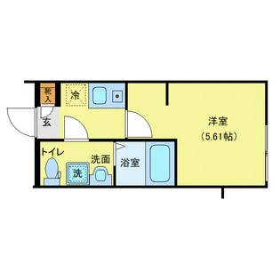 URBAN LUXE【2階】の間取り