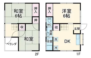 春ひなたのメゾンの間取り