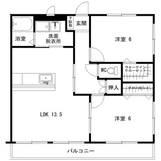 ウィズステージププレI【2階】の間取り
