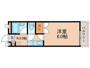 薬師愛ビル【3階】の間取り