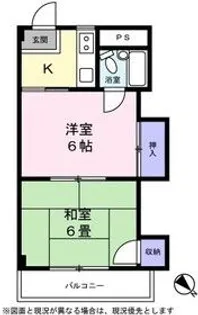 マレオドゥール【5階】の間取り