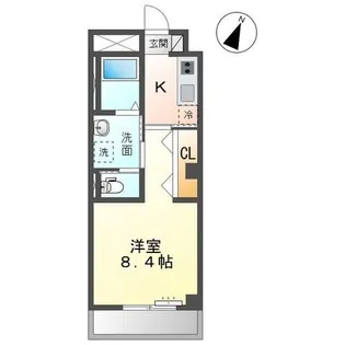 パルフェ【2階】の間取り