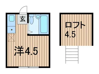 アベニュー京【2階】の間取り