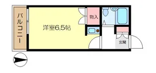 岩崎ハイム【2階】の間取り