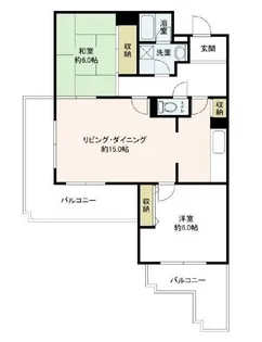 コーポレート中清戸2号棟【3階】の間取り
