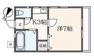 アースパックス1号棟【2階】の間取り
